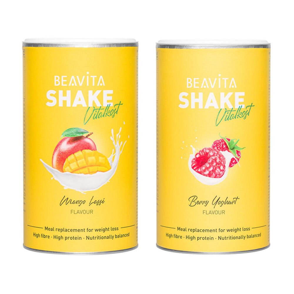 BEAVITA Vitalkost Lampone e Yogurt + Mango Lassi