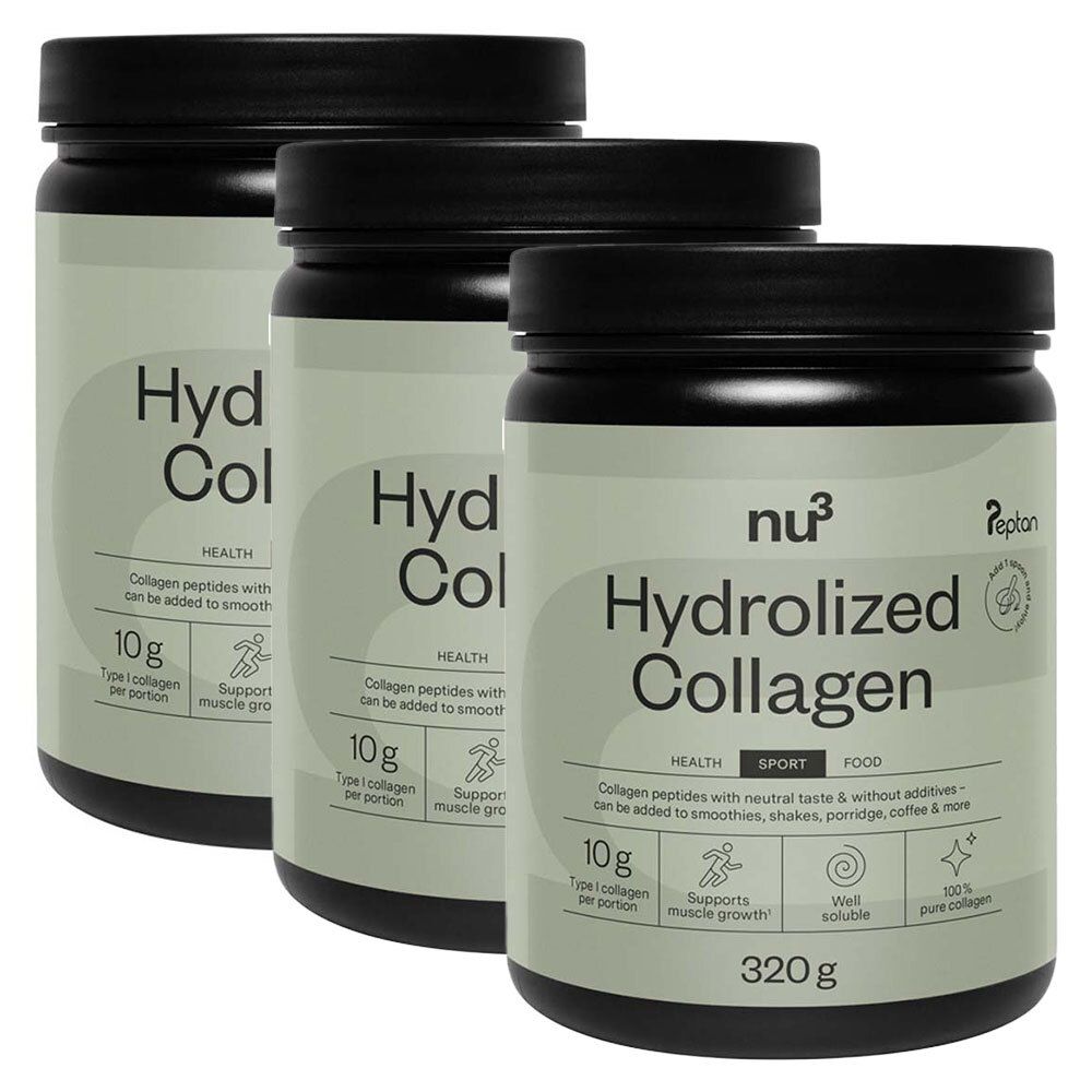nu3 Collagene idrolizzato Set da 3