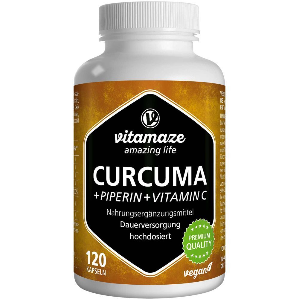 Vitamaze CURCUMA + Piperina + Vitamina C