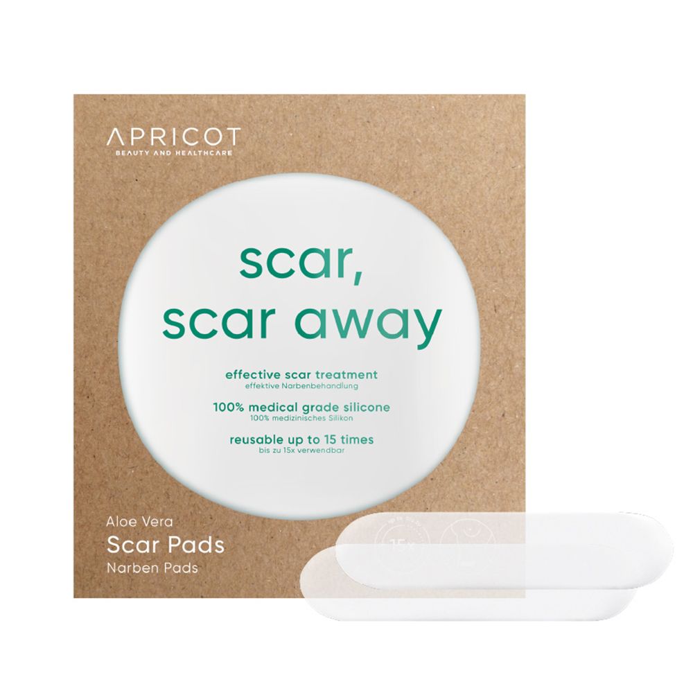 APRICOT Pads per cicatrici con trattamento all'Aloe Vera - 15 trattamenti