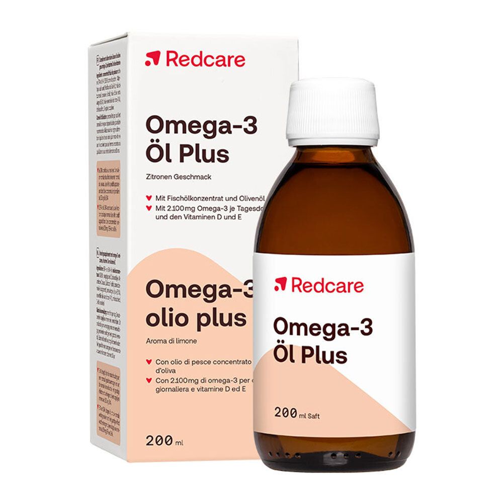 Redcare Omega-3 Olio Plus
