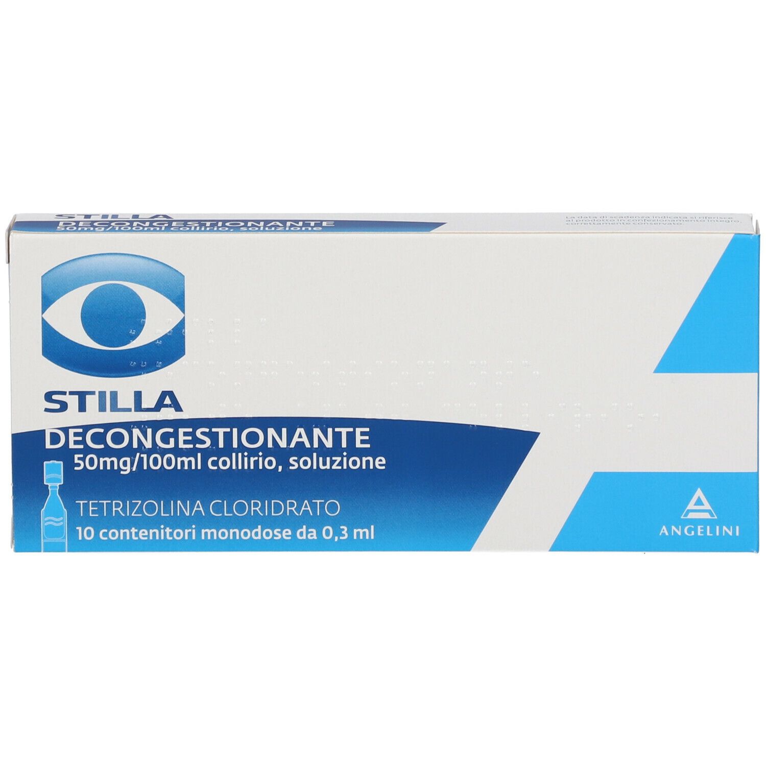 STILLA DECONGESTIONANTE 50 mg/100 ml Collirio, Soluzione