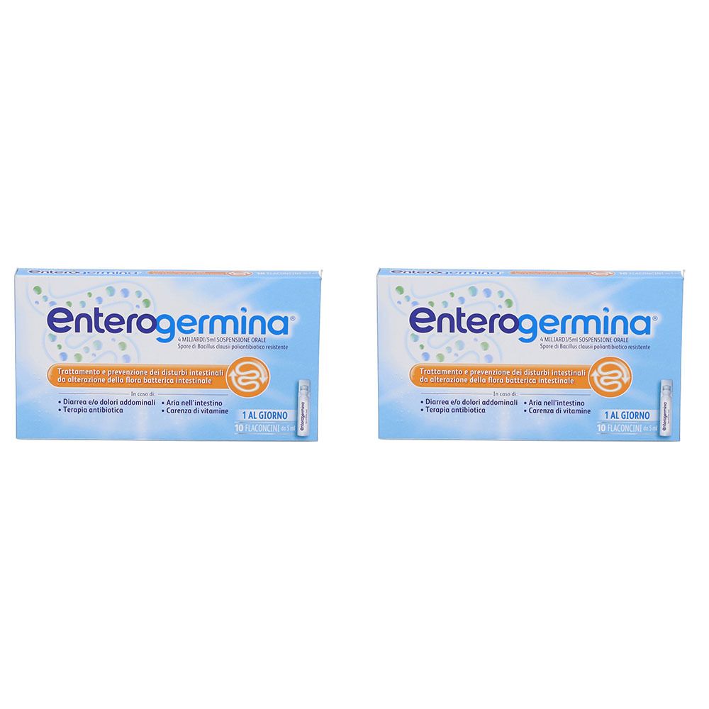 Enterogermina® 4mld/5ml 10 Flaconcini Set da 2