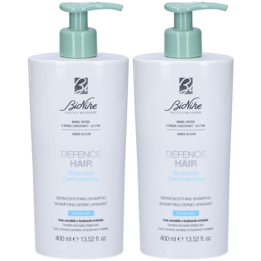 BioNike Defence Hair Shampoo Ultradelicato x2