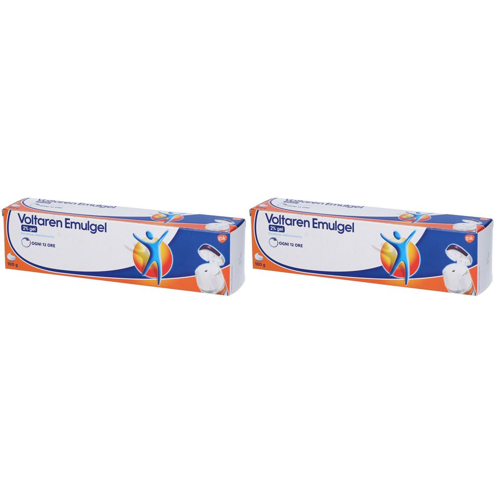 Voltaren Emulgel 2% Gel 100g Set da 2