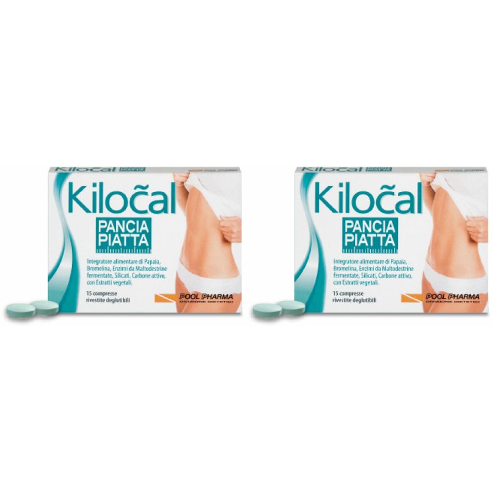 Kilocal PANCIA PIATTA Set da 2