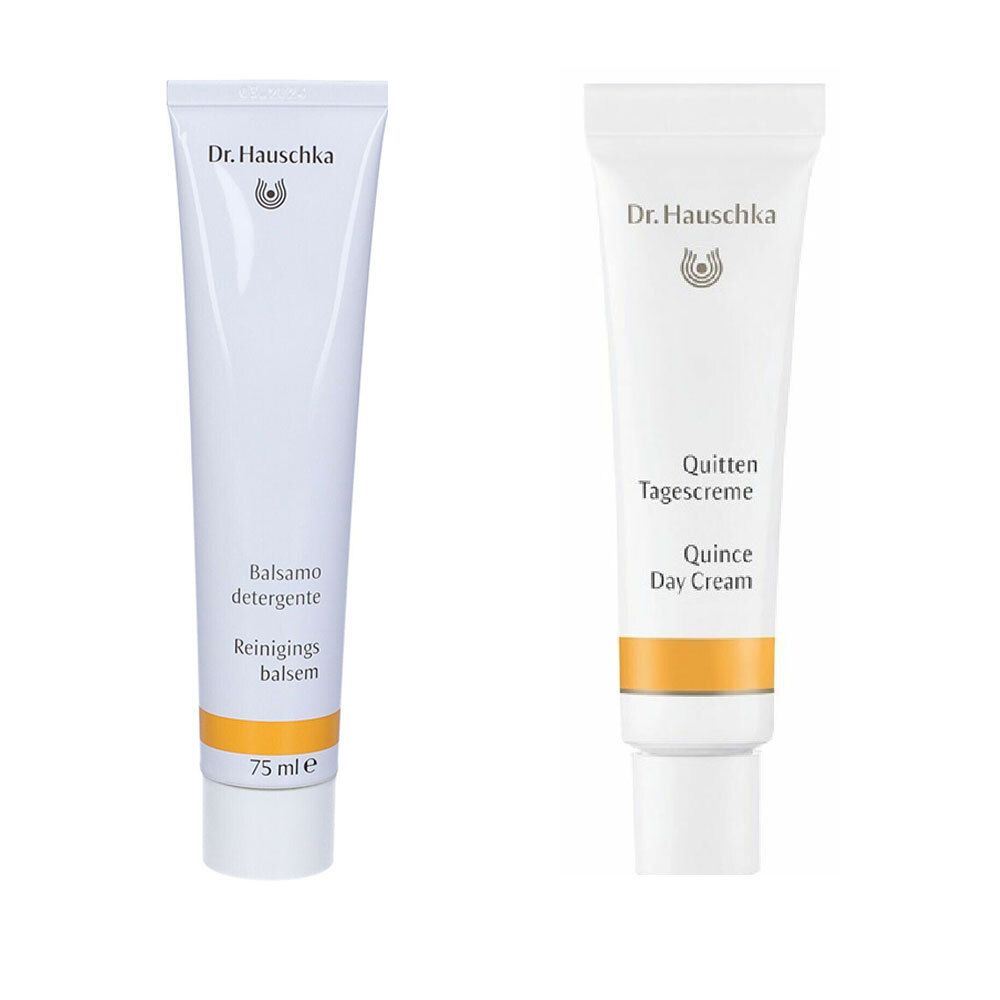 Dr Hauschka Balsamo Detergente + Crema alla Cotogna Giorno