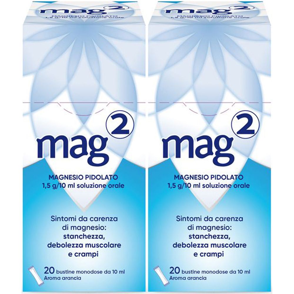 Mag 2 1,5 g/10 ml  Soluzione Orale Set da 2