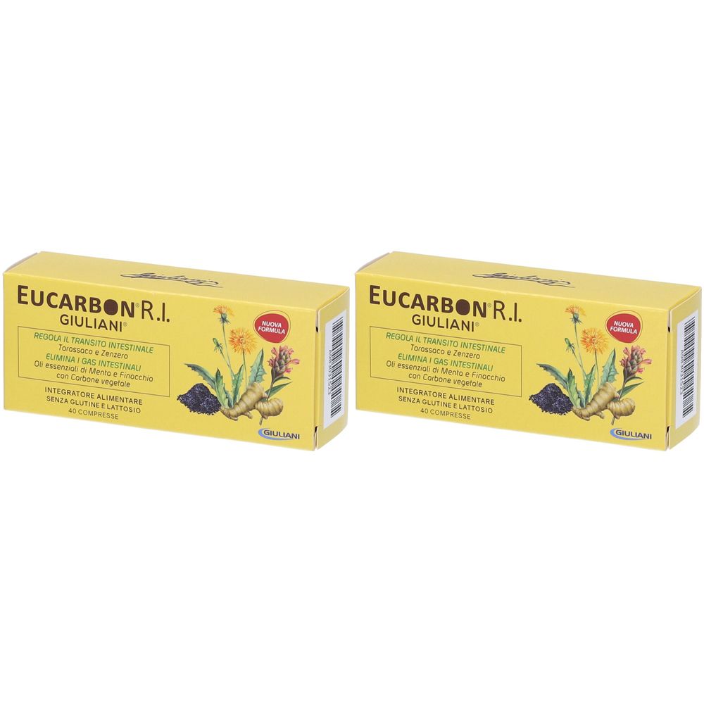 EUCARBON® R.I. Giuliani® Integratore Alimentare Set da 2
