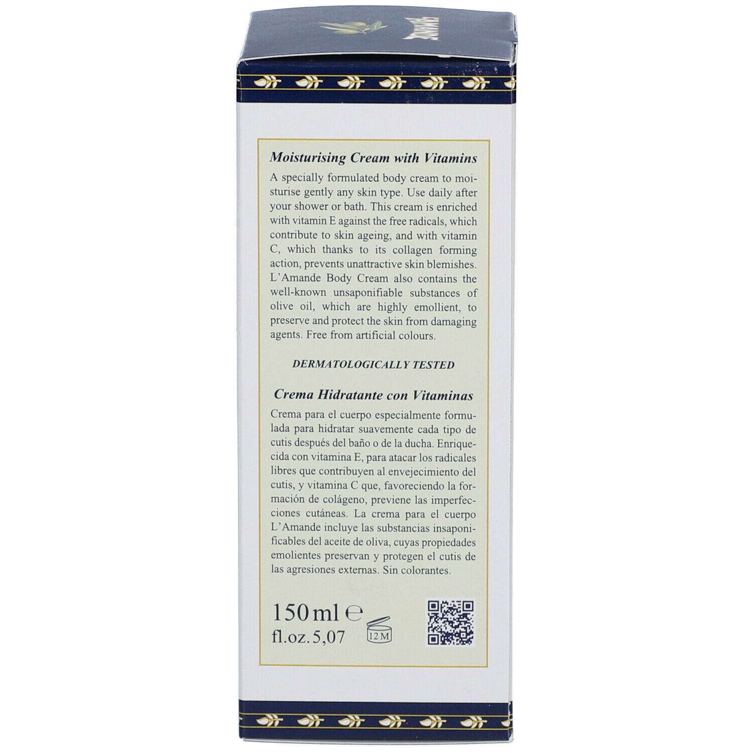 L'Amande® Crema Corpo Idratante alle Vitamine