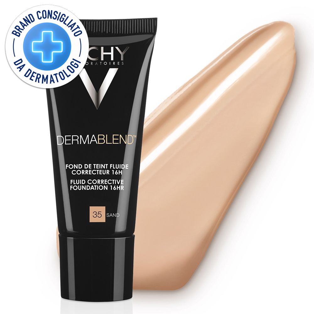 Vichy Dermablend Fondotinta Correttore Fluido Tonalità 35 Sand