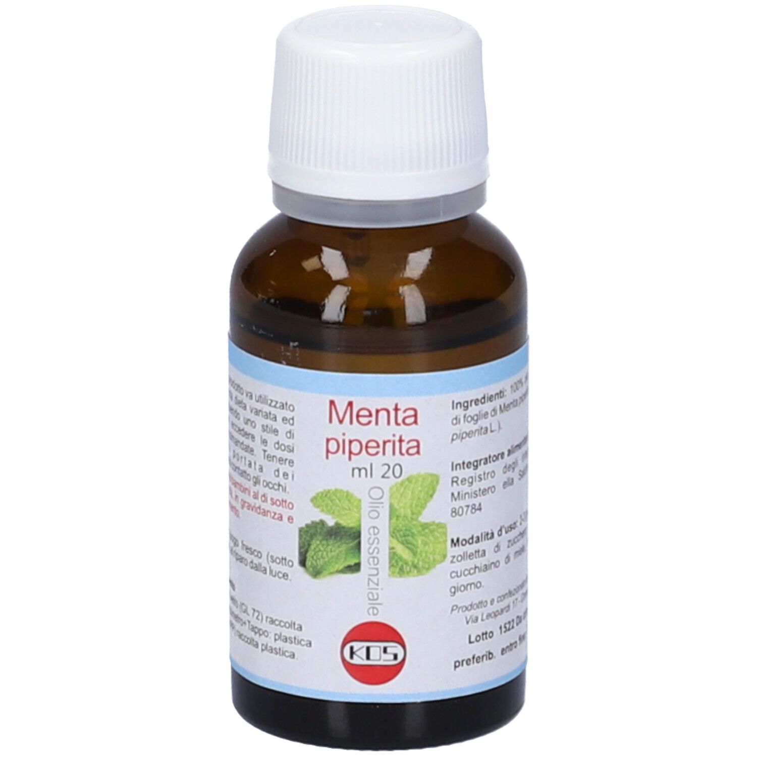 Menta Piperita Olio Essenziale 20 Ml