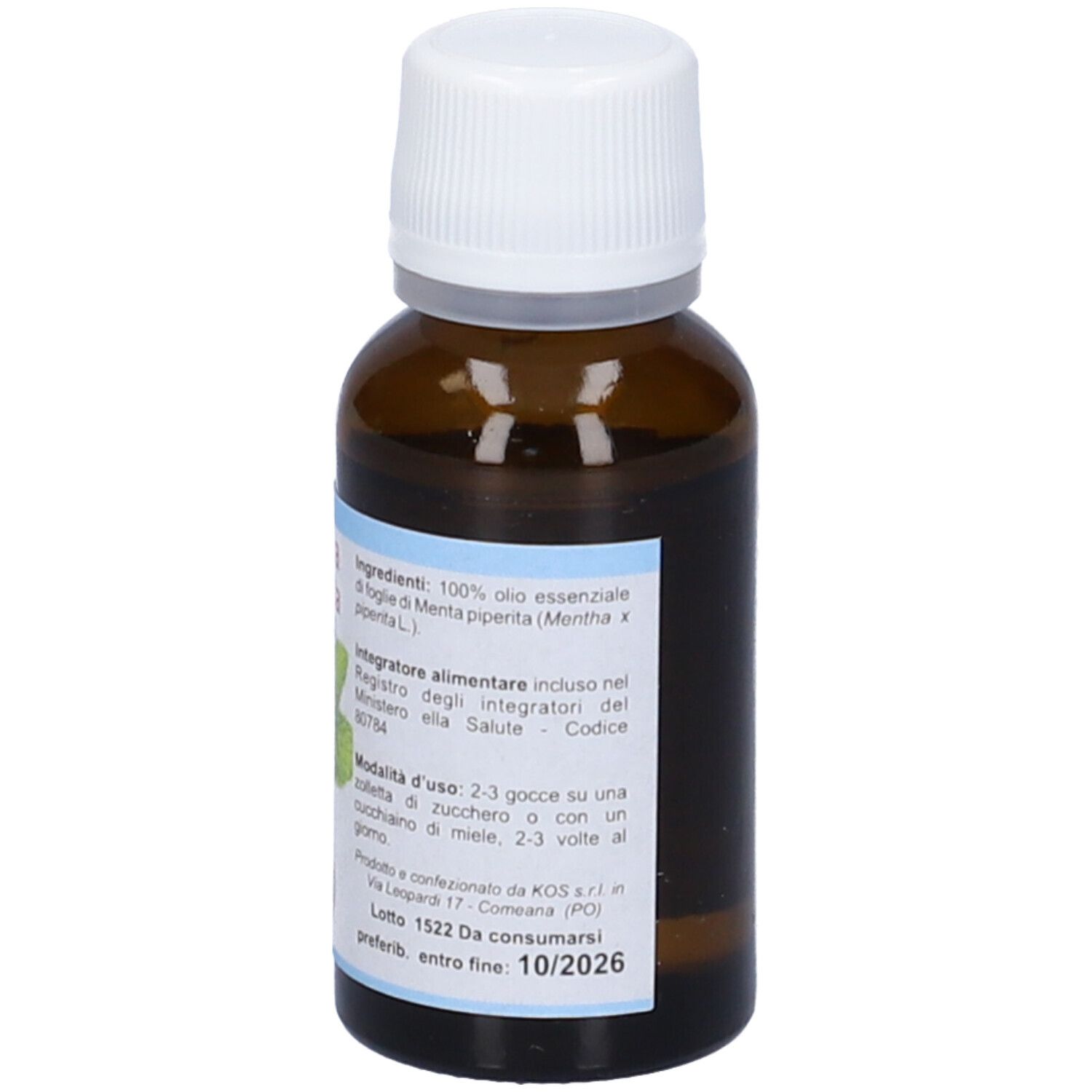 Menta Piperita Olio Essenziale 20 Ml