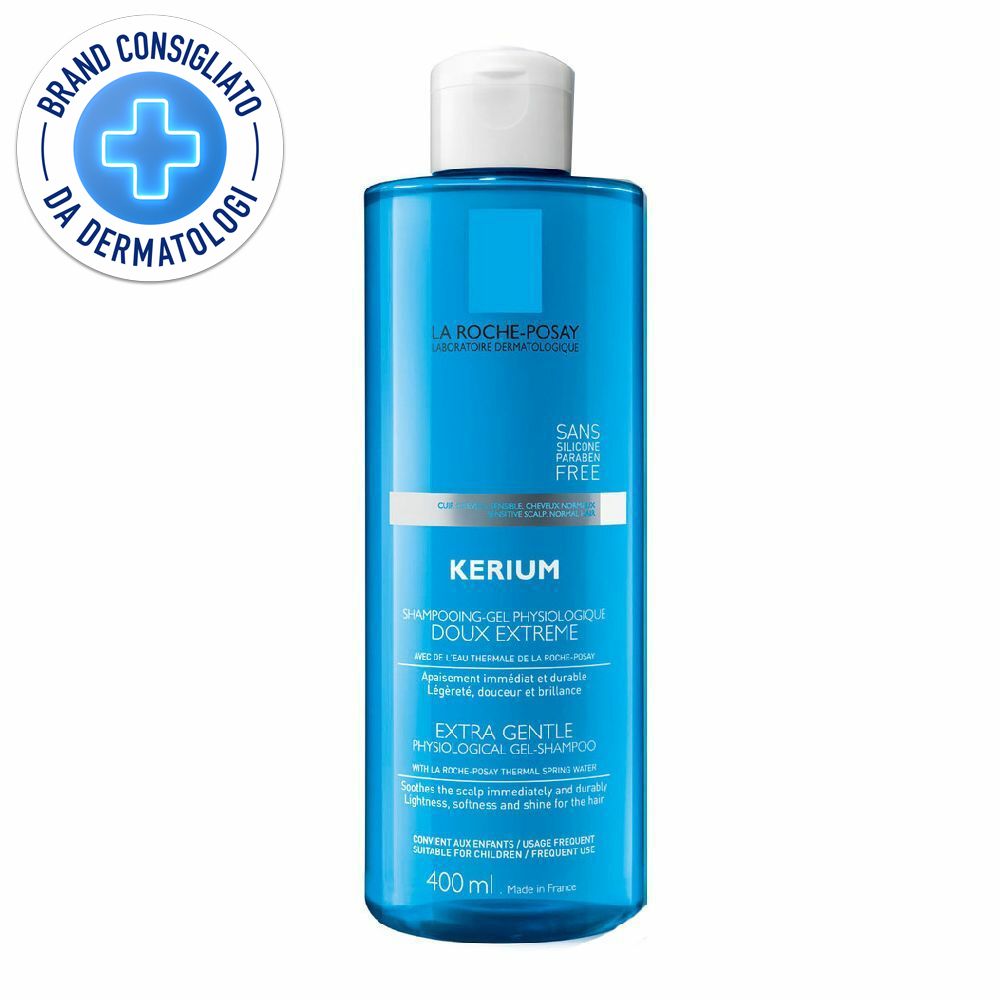 La Roche-Posay Kerium Doux Shampoo Gel Lenitivo 400 ml