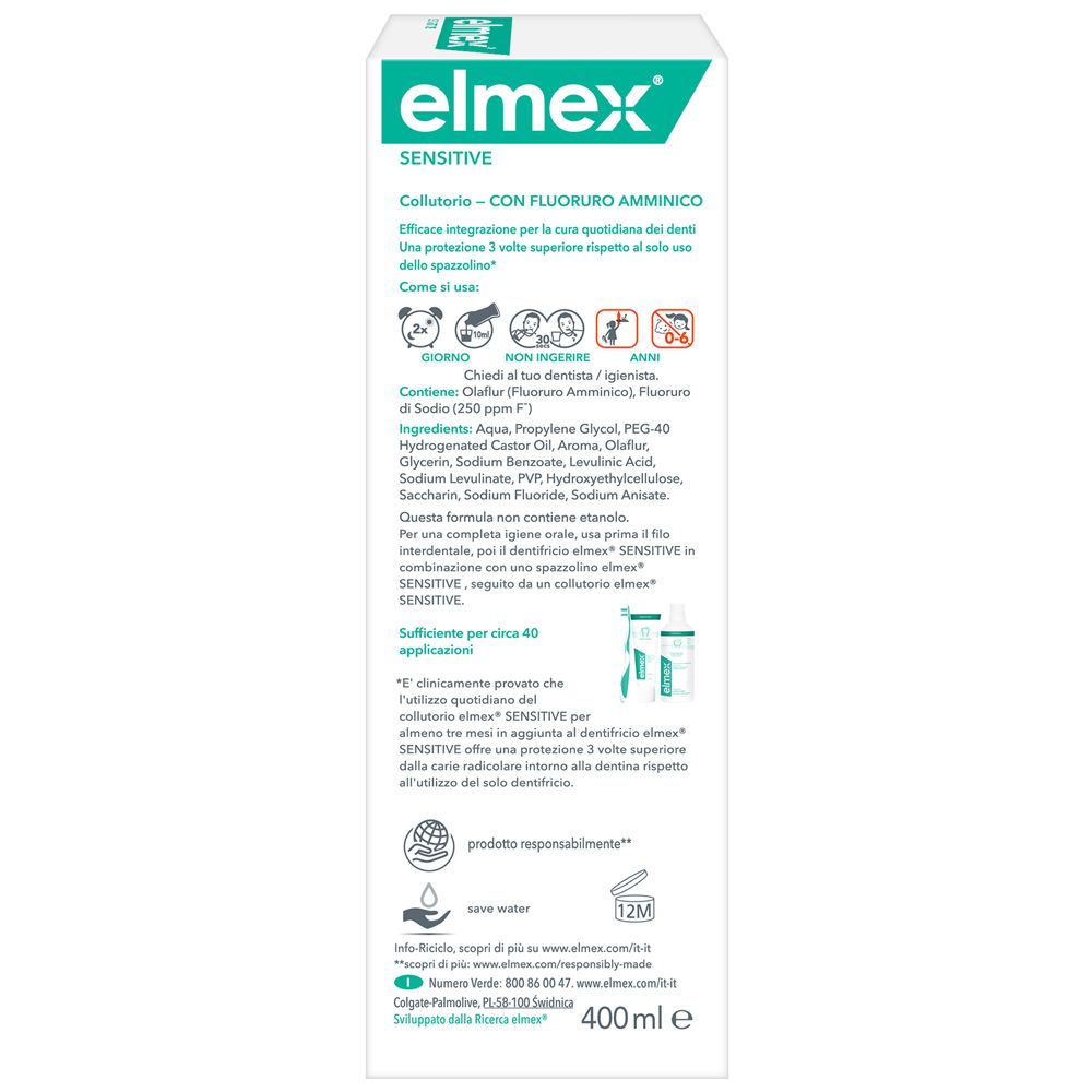 elmex® Collutorio Sensitive Denti Sensibili