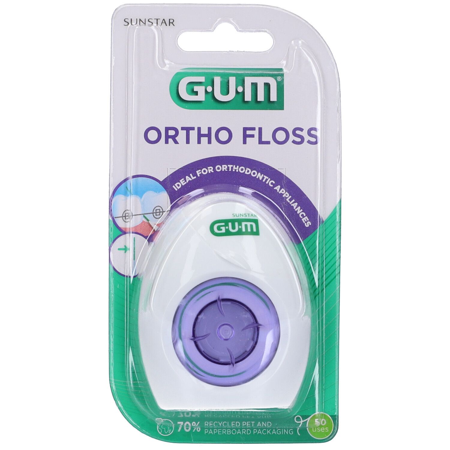 Gum® Ortho Filo Interdentale