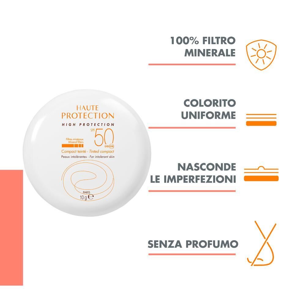 Eau Thermale Avène Alta protezione Compatto Dorato SPF50