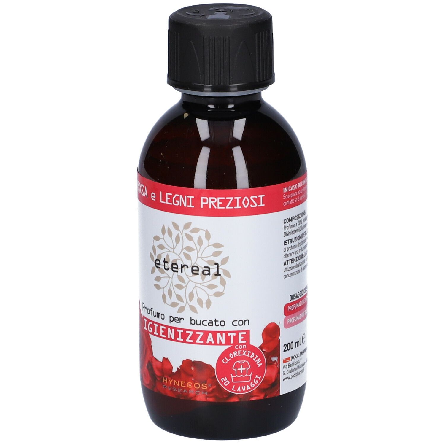 Etereal Profumo Per Bucato Igienizzante Rosa E Legni Preziosi
