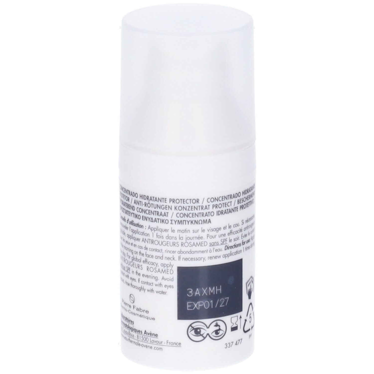 ANTIROUGEURS ROSAMED SPF 50+ Concentrato Idratante Protettivo