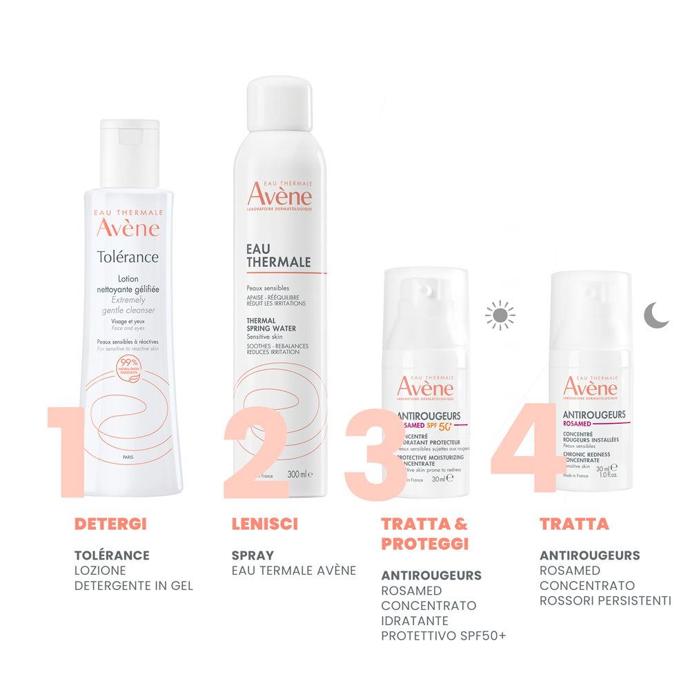 ANTIROUGEURS ROSAMED SPF 50+ Concentrato Idratante Protettivo