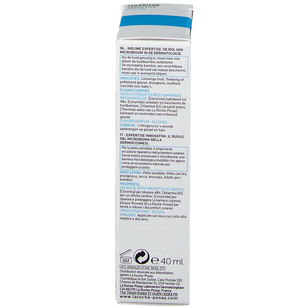 La Roche-Posay Toleriane Sensitive Crema Viso 40 ml