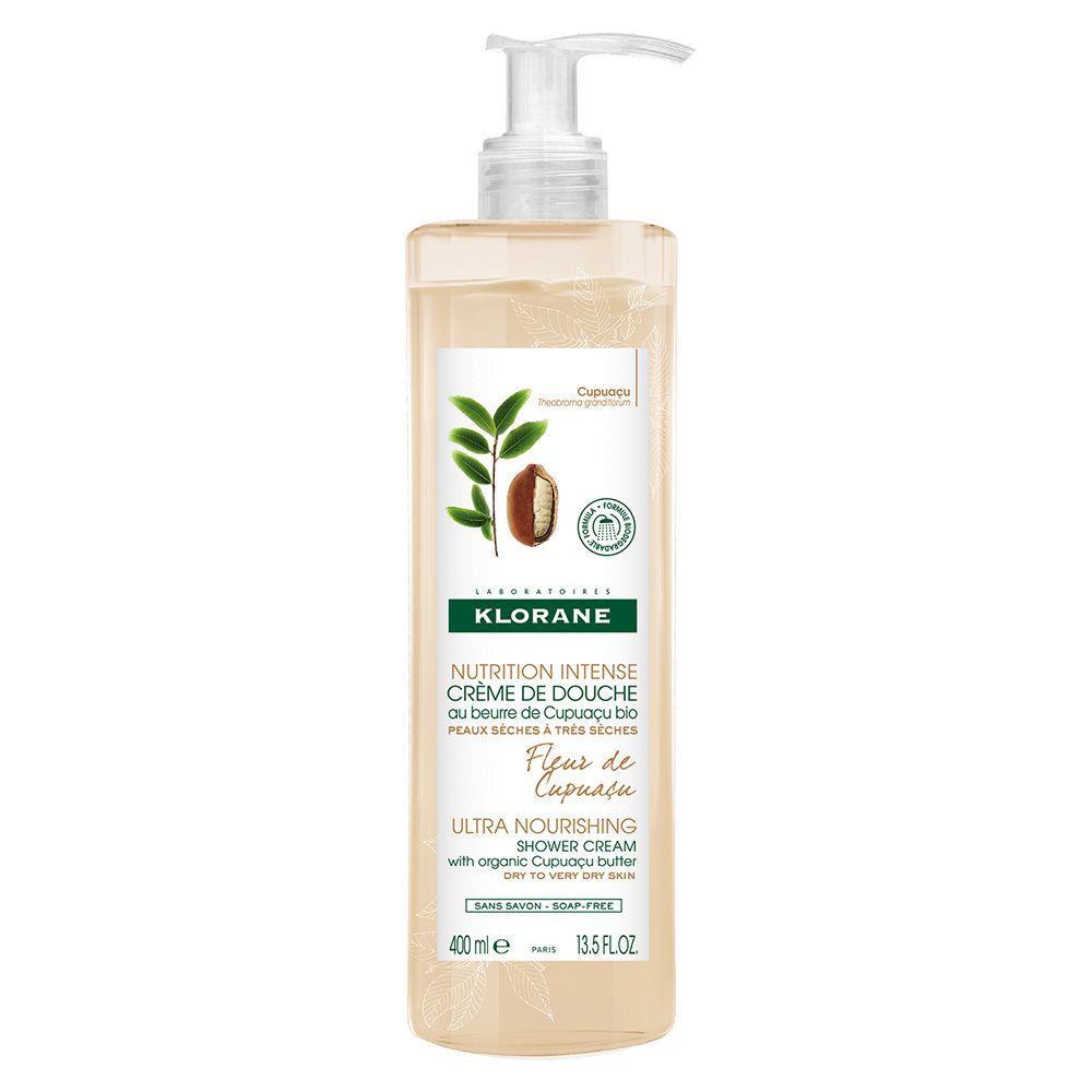 KLORANE Nutritivo Crema Doccia al Burro di Cupuacu Bio Fiore di Cupuacu