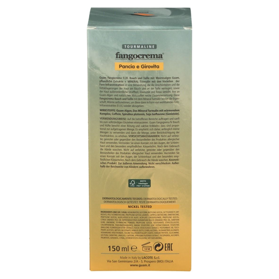 GUAM® Fangocrema® FIR Pancia e Girovita