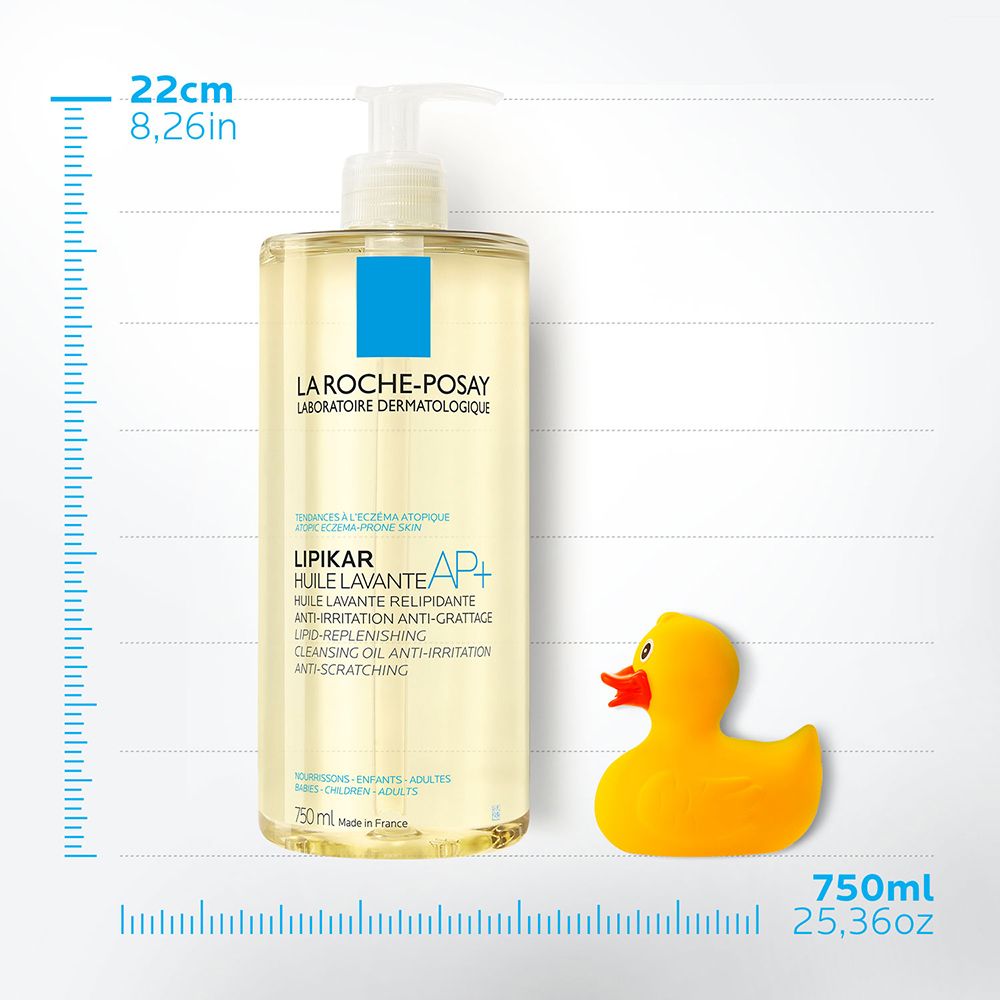 La Roche-Posay Lipikar Olio Lavante Relipidante, Anti-arrossamenti, Anti-prurito 750 ml