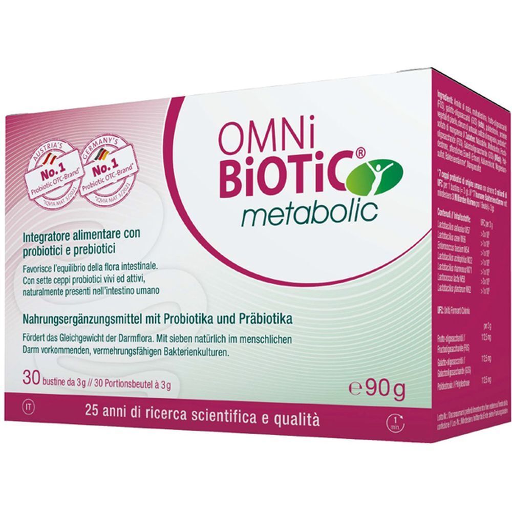 Omni Biotic Metabolic 30 Bustine Da 3 G