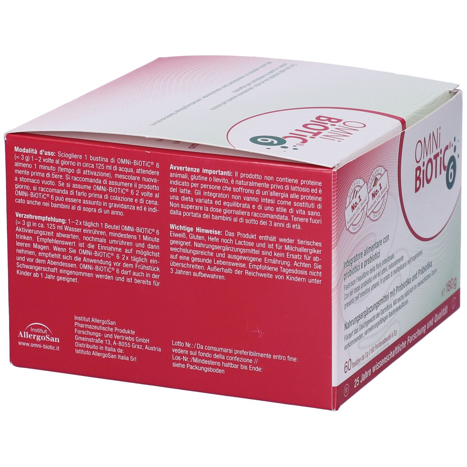 Omni Biotic 6 Polvere 60 Bustine Da 3 G