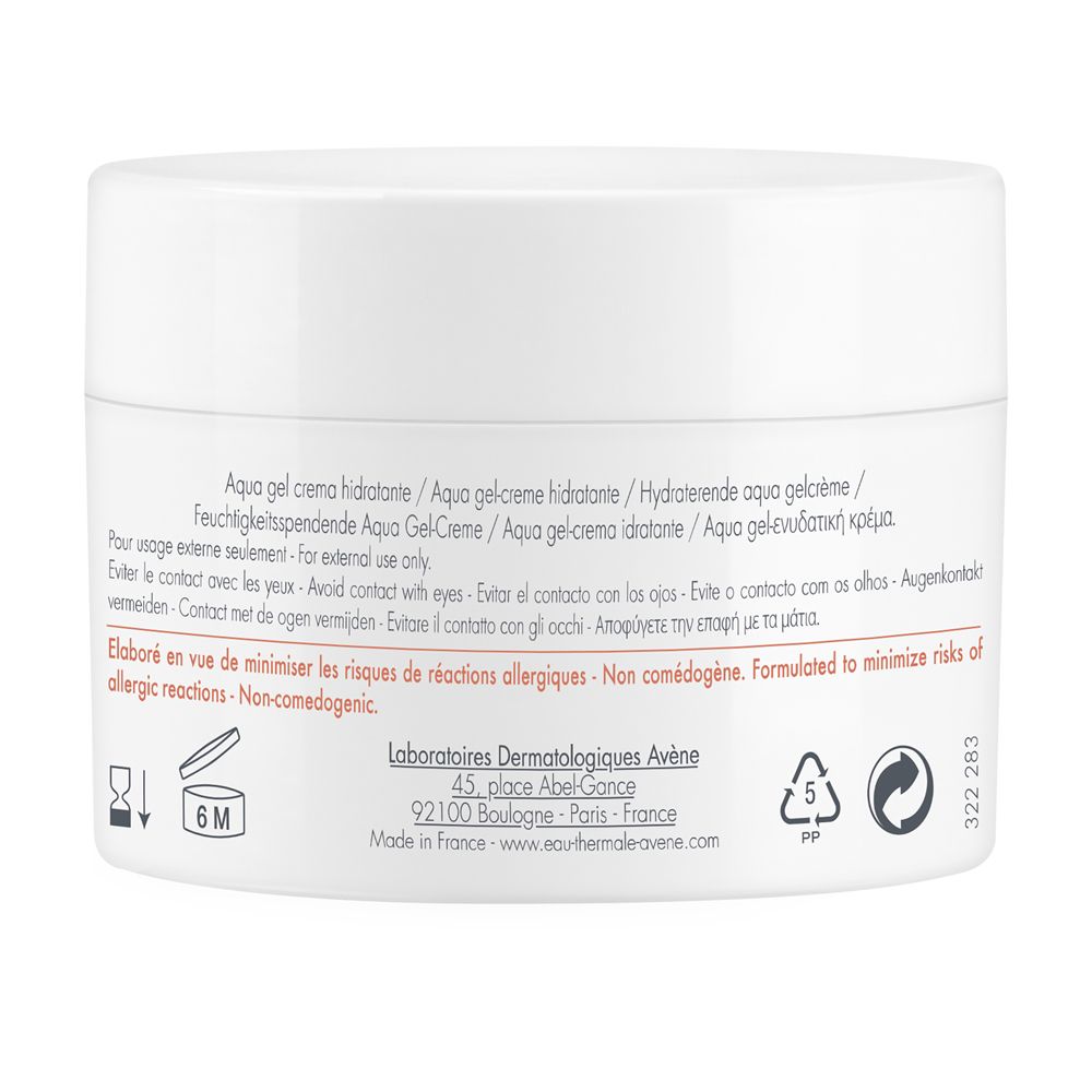 Eau Thermale Avène Hydrance Aqua-Gel Crema Idratante - idratazione viso