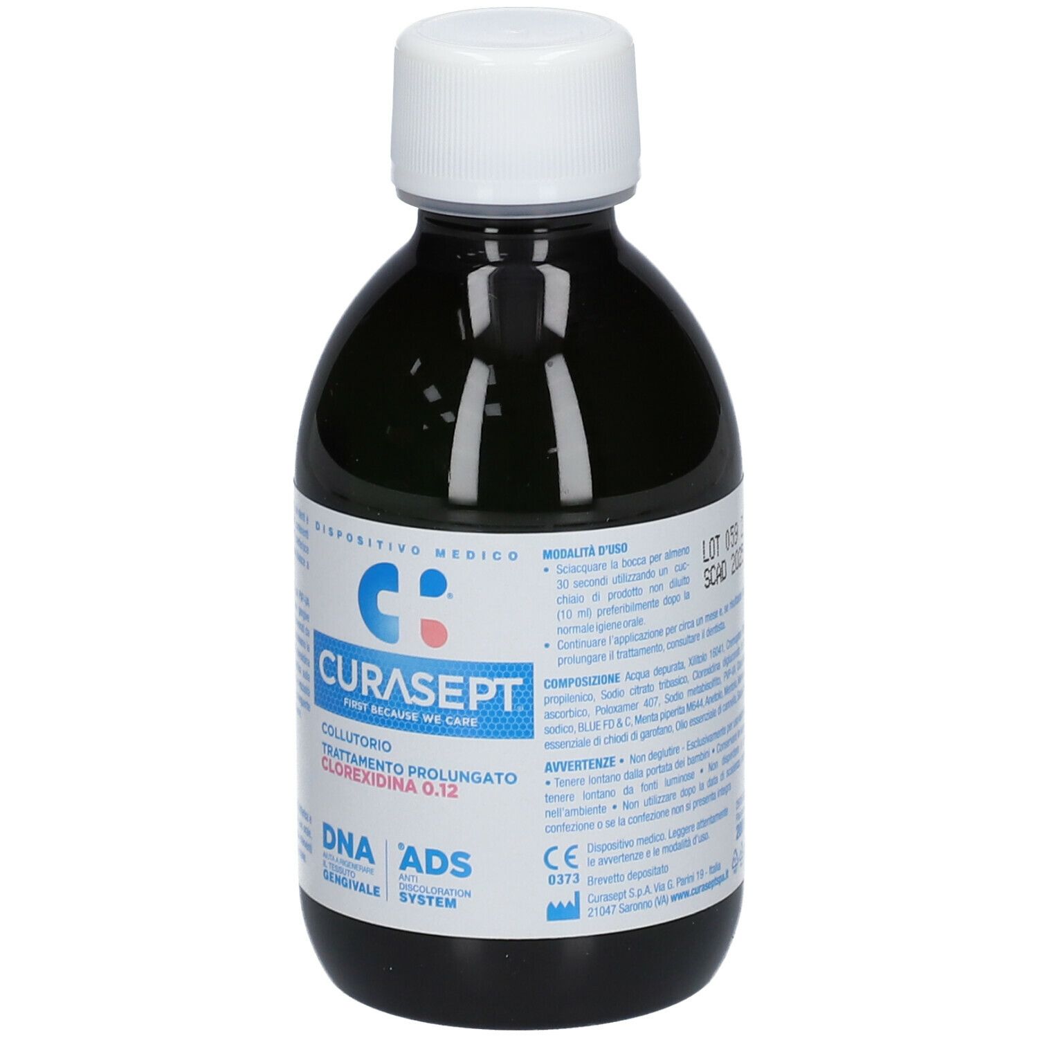 CURASEPT® Collutorio Trattamento Prolungato Clorexidina 0.12 DNA + ADS