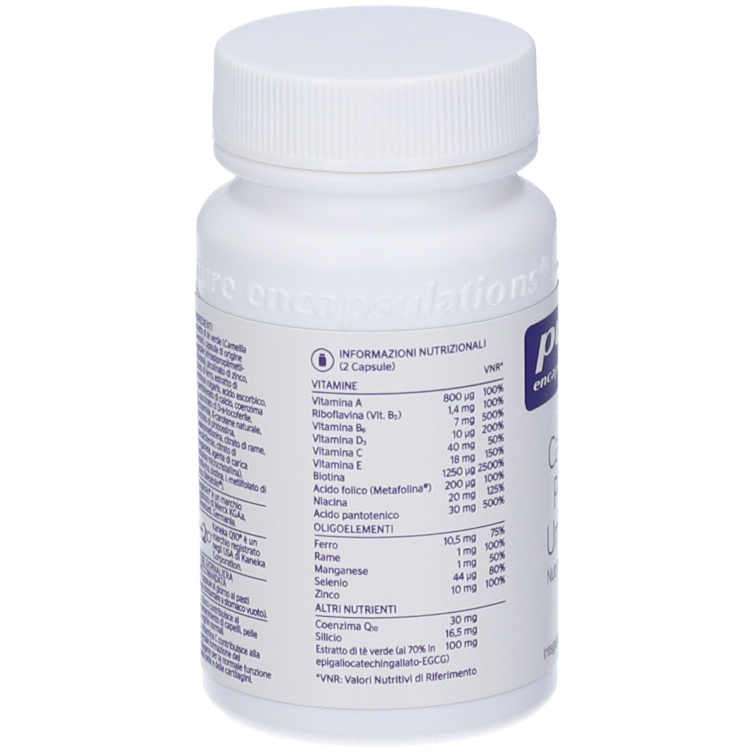 Pure Encapsulations Capelli Pelle Unghie Capsule