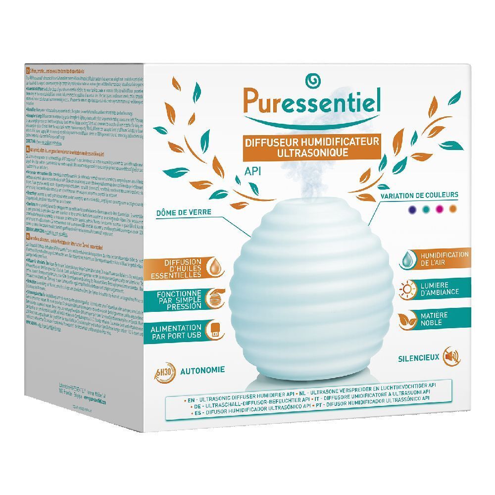 Puressentiel® Diffusore Umidificatore a Ultrasuoni API