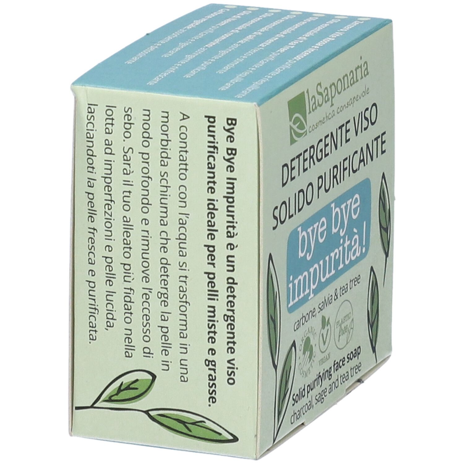 La Saponaria Bye Bye Impurità! - Detergente Viso Purificante Solido