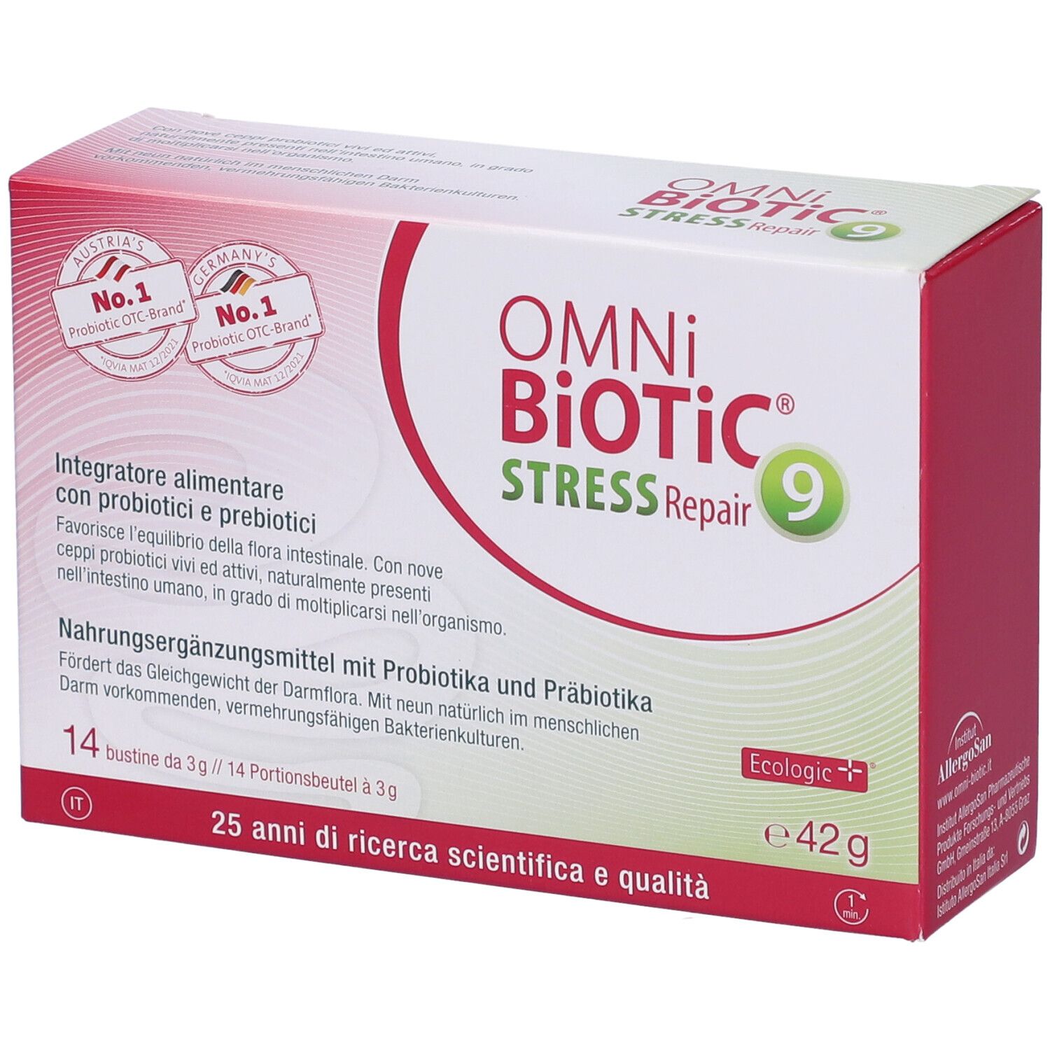 Omni Biotic Stress Repair 14 Bustine Da 3 G