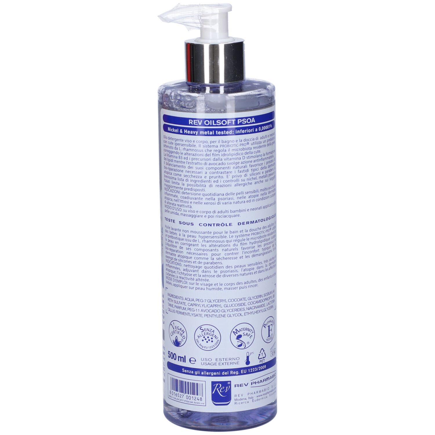 Rev Oilsoft Psoa Detergente Struccante