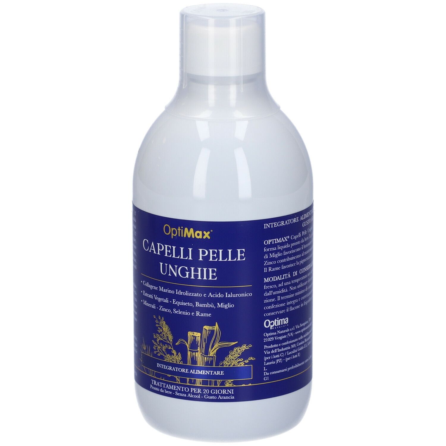 Optimax Capelli Pelle Unghie
