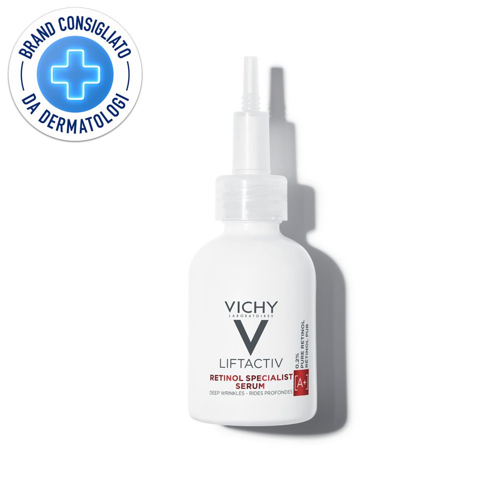 Vichy Retinol Specialist Serum  Corregge Le Rughe Anche Profonde 30 ml + Mini UV AGE  SPF 50  15ML GRATIS