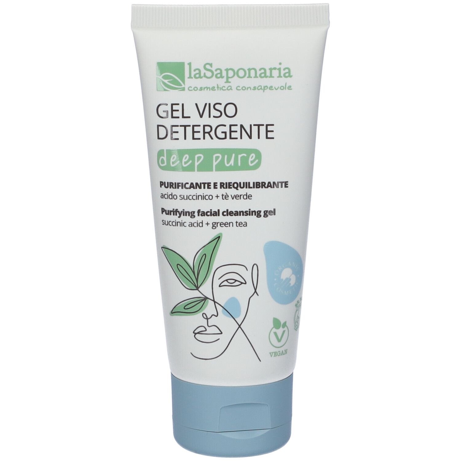 La Saponaria Deep Pure - Gel Viso Detergente