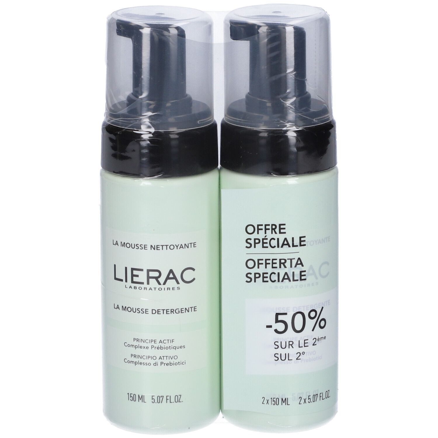 Lierac Duo Mousse Detergente Set da 2