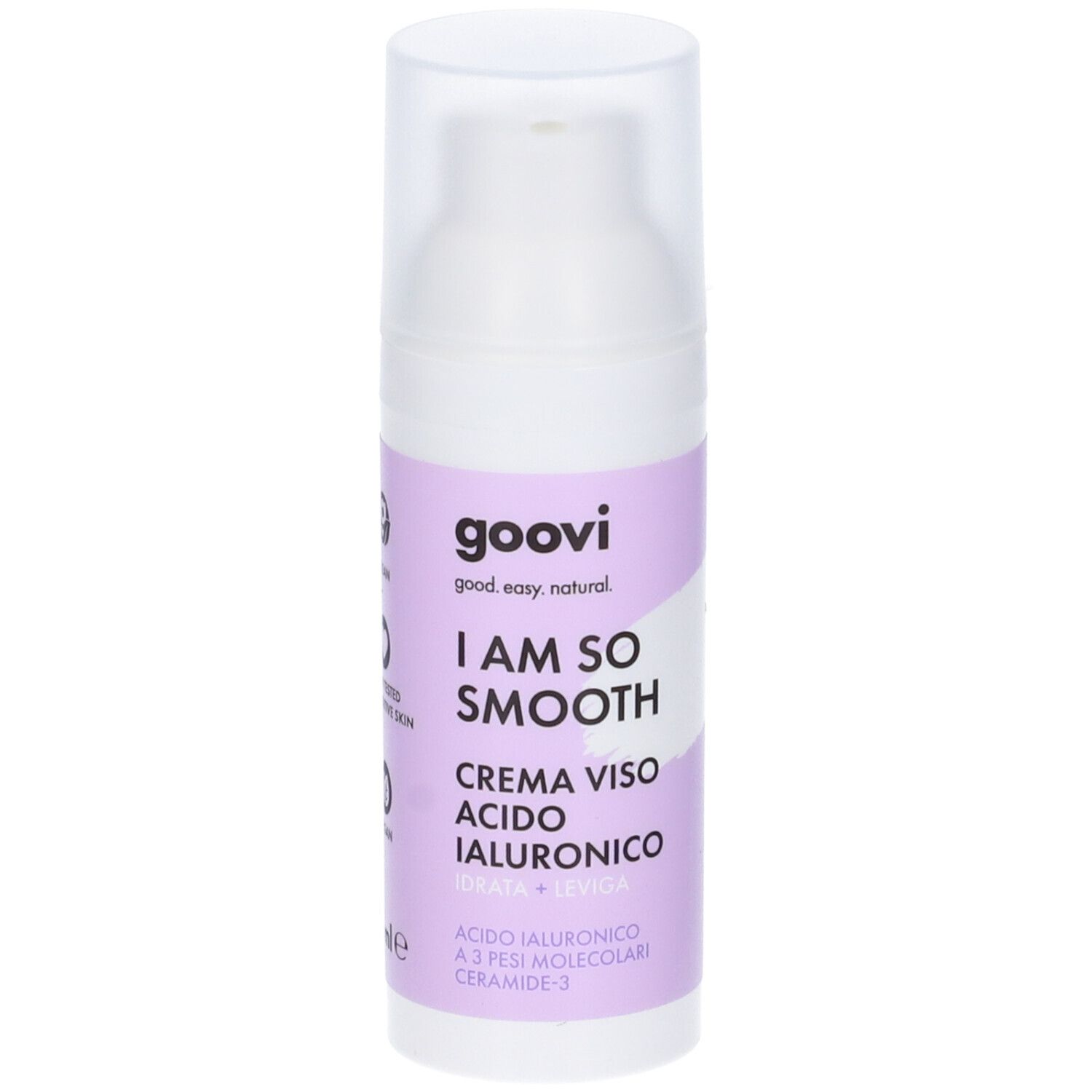Goovi I Am So Smooth Crema Viso Acido Ialuronico