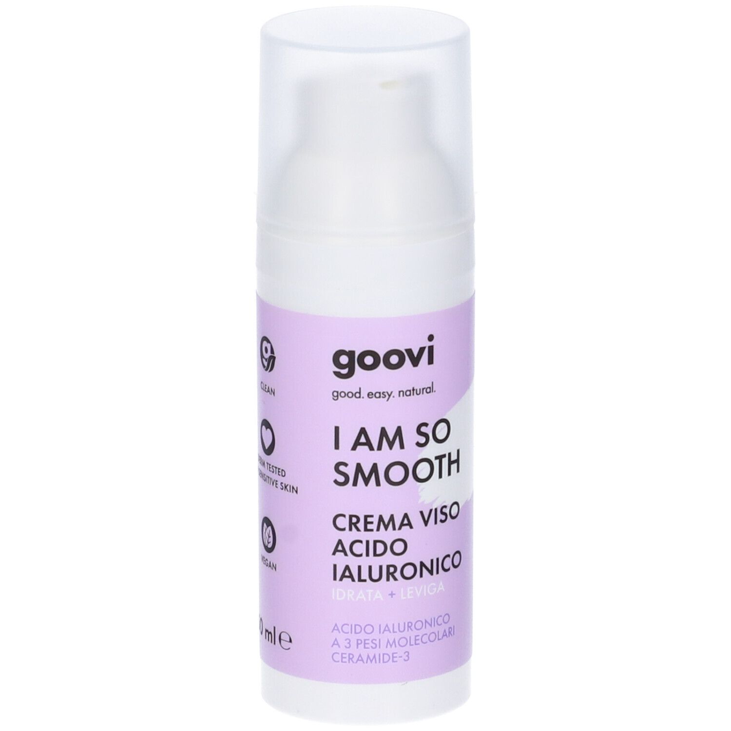 Goovi I Am So Smooth Crema Viso Acido Ialuronico