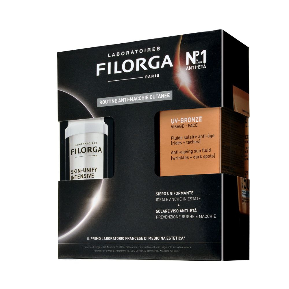 Filorga Cofanetto Solare Skin-Unify Intensive + UV-Bronze Face SPF50+