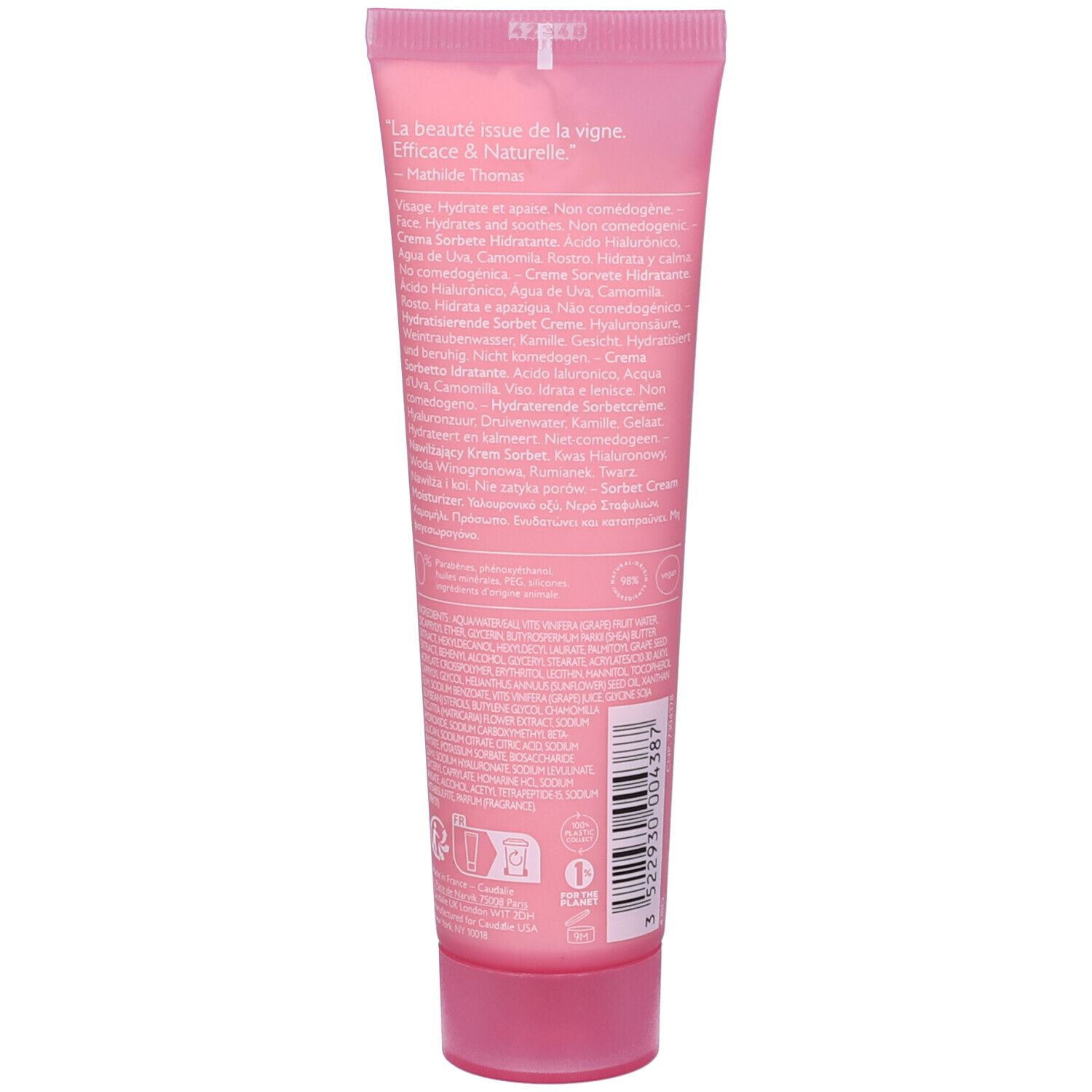 Caudalíe Vinohydra Crema Sorbetto Idratante