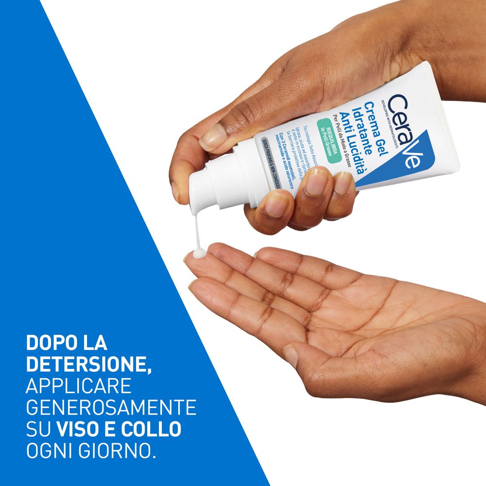 CeraVe Crema Gel Idratante Anti-Lucidità