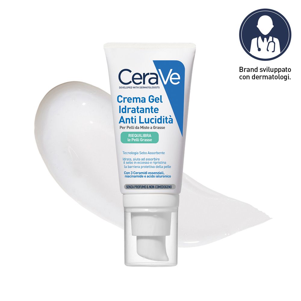 CeraVe Crema Gel Idratante Anti-Lucidità