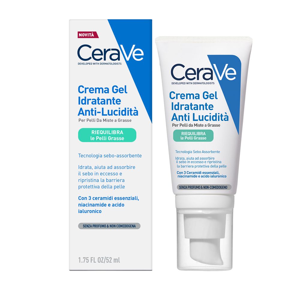 CeraVe Crema Gel Idratante Anti-Lucidità