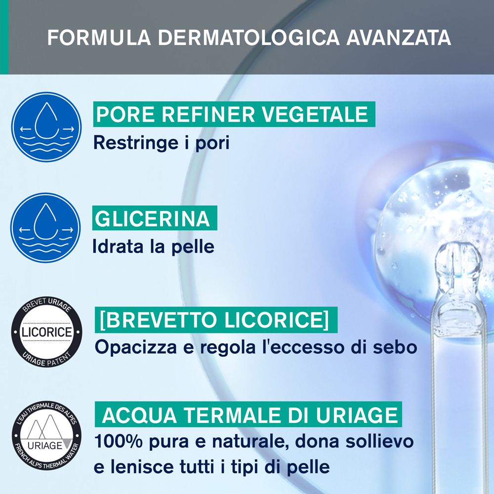 URIAGE Hyséac Mat Emulsione Idratante Opacizzante