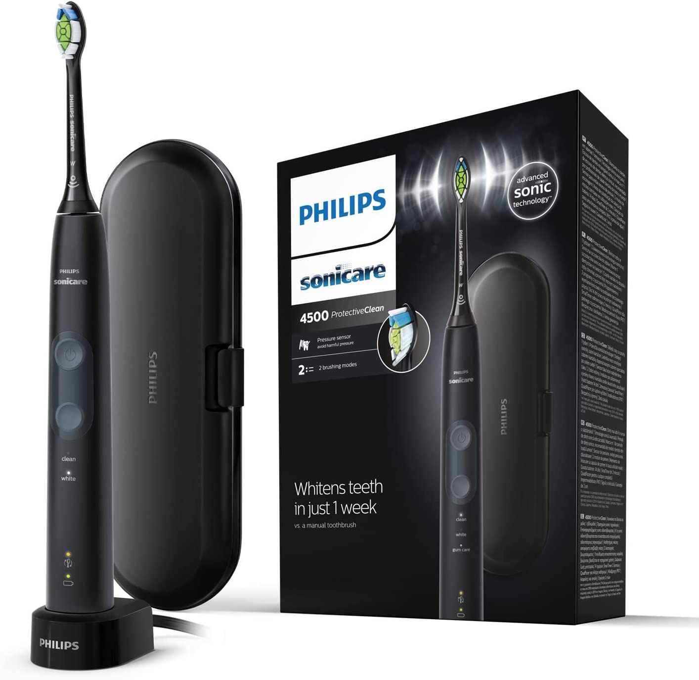 Spazzolino elettrico sonico Philips Sonicare ProtectiveClean 4500